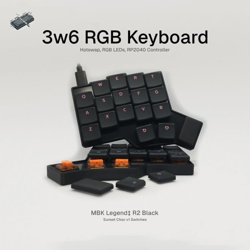 3w6 RGB Keyboard (1)