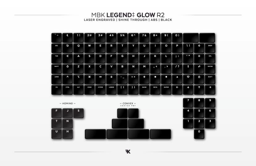 MBK Legend Glow R2 Black